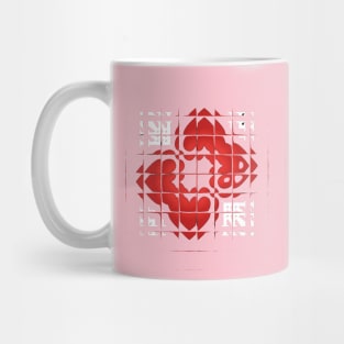 Mirror flower art Mug